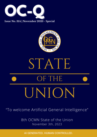 cover oc-q magazine editie 03-11-2023 nr 31a special 8th OCMN State of the Union