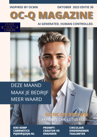 cover oc-q magazine oktober 2023 editie 30