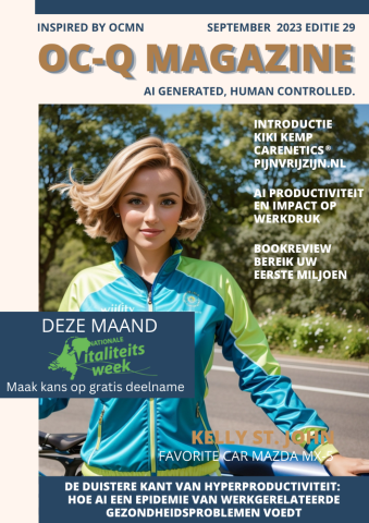 cover oc-q magazine september 2023 editie 29