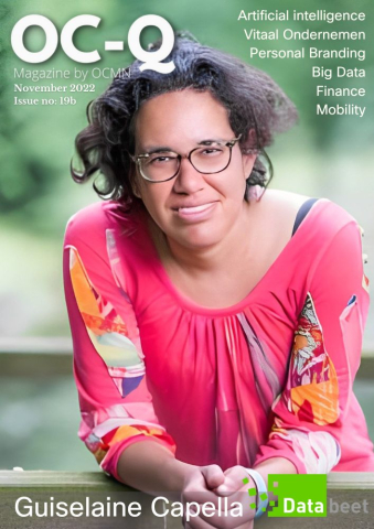 voorpagina oc q magazine editie nr 19b november 2022 coverfoto Guiselaine Capella