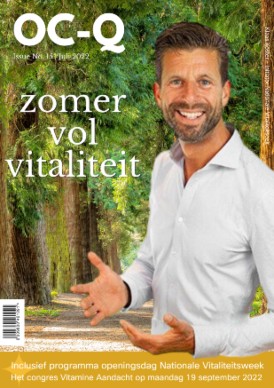 voorpagina oc q magazine editie nr 15 juli 2022 coverfoto klaas koster initiator nationale vitaliteitsweek