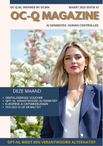 Cover OC-Q Magazine Maart 2025 editie nummer 47